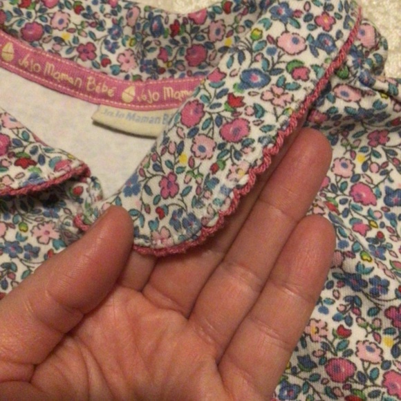 Jojo Maman Bebe Adorable Floral Tee Top - Picture 2 of 5